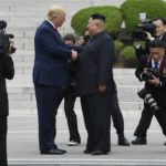 Встреча Дональда Трампа и Ким Чен Ына на границе КНДР и Южной Кореи\ фото- Associated Press