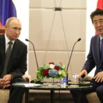 Встреча Владимира Путина с Премьер-министром Японии Синдзо Абэ в Осаке на G-20