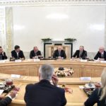 Встреча Владимира Путина с руководителями ведущих мировых информационных агентств. фото - пресс-служба президента РФ