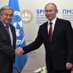 Встреча Владимира Путина С Генеральным секретарём ООН Антониу Гутеррешем на ПМЭФ\ фото - пресс-служба президента РФ