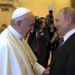 Владимир Путин и Папа Римский Франциск встретились в Ватикане\ фото - пресс-служба Кремля