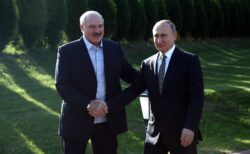 Владимир Путин С Президентом Республики Беларусь Александром Лукашенко. Фото пресс-служба президента РФ\ ТАСС