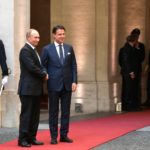 Владимир Путин встретился с Премьер-министром Италии Джузеппе Конте\ фото - пресс-служба Кремля