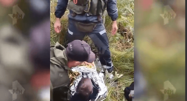 Второе за день чудо: видео спасения мальчика пропавшего в лесу Омска