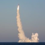 Пуск из под воды ракета Булава\ фото - Минобороны РФ