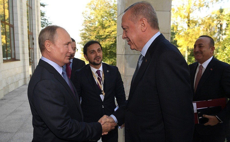 В Сочи проходят переговоры Путина и Эрдогана