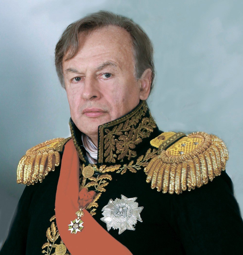 Олег Соколов в образе Наполеона