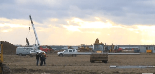 Специальную клинику для заболевших коронавирусом строят в Москве (видео)