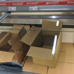 Пустые полки магазинов Москвы и Подмосковья (фото)