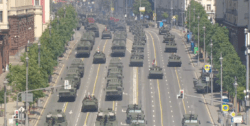 Кадры генеральной репетиции парада Победы в Москве
