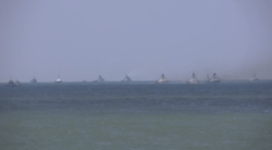 На Каспии и в Петербурге прошла репетиция парада ВМФ