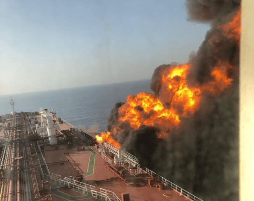 В Азовском море взорвался российский танкер