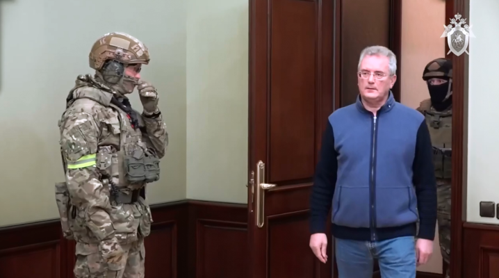 Опубликовано видео задержания главы Пензенской области Белозерцева