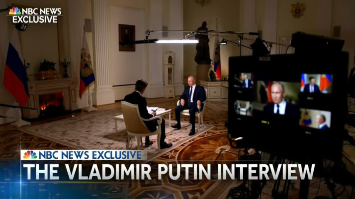Интервью Путина NBC