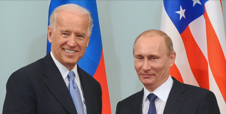 Встреча Путина и Байдена фото