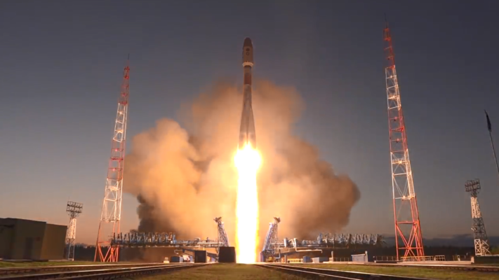 пуск ракеты-носителя «Союз-2» космодром Плесецк