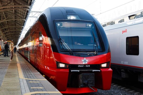 Двухэтажный поезд Stadler МЦК