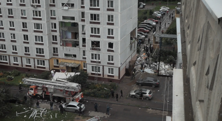 Взрыв газа в Ногинске