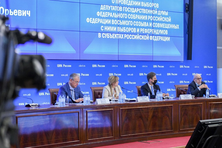 ЦИК РФ выборы 2021