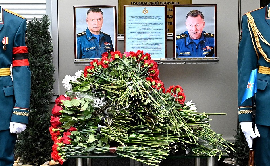 Прощание с Евгением Зиничевым