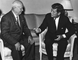 Джон Кеннеди и Никита Хрущёв, июнь 1961 года, Бостон