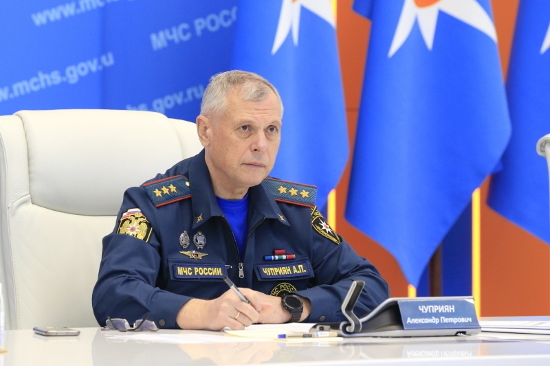 Александр Чуприян, фото - пресс-служба МЧС