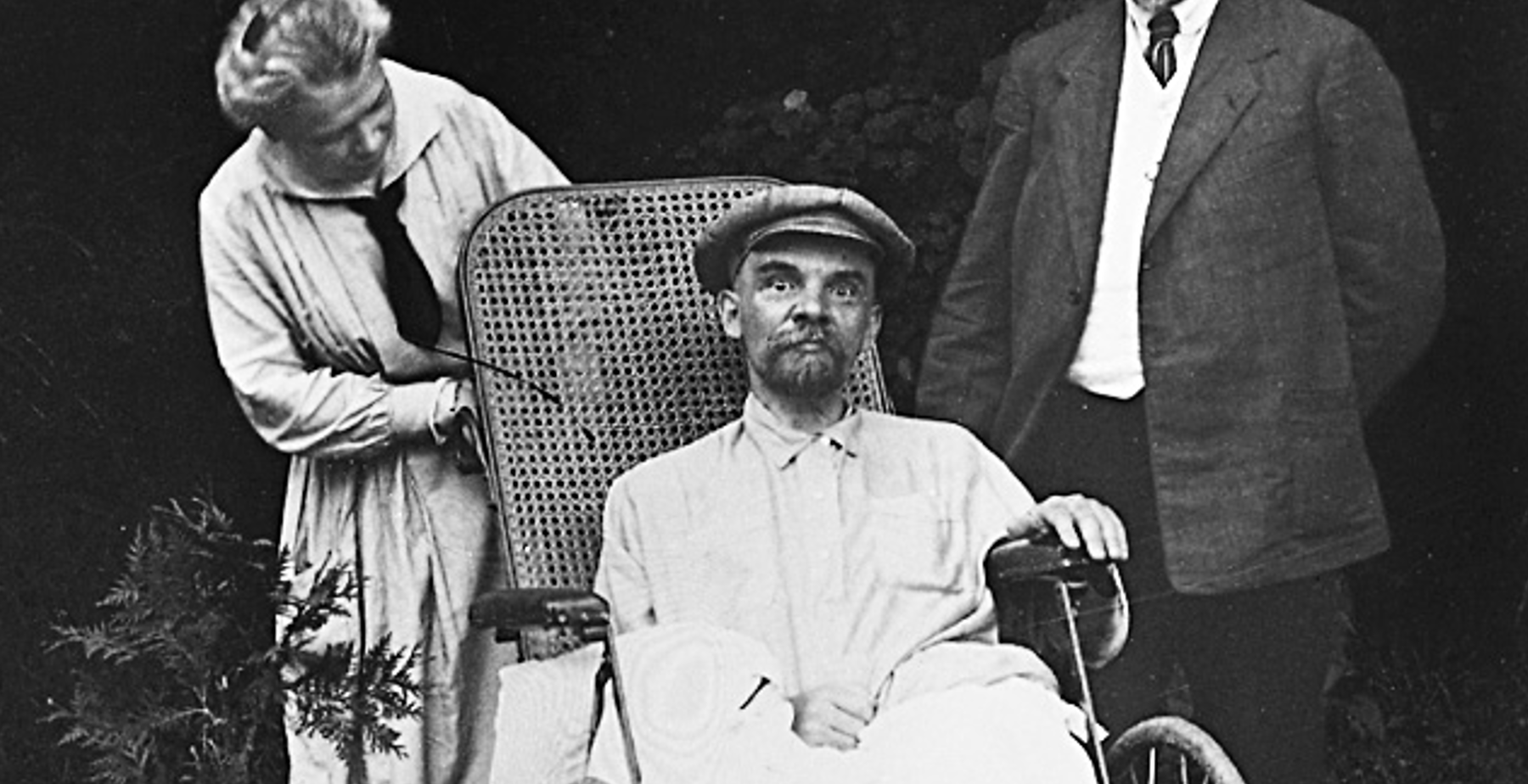 Владимир Ленин, Горки, 1923 год, историческое фото
