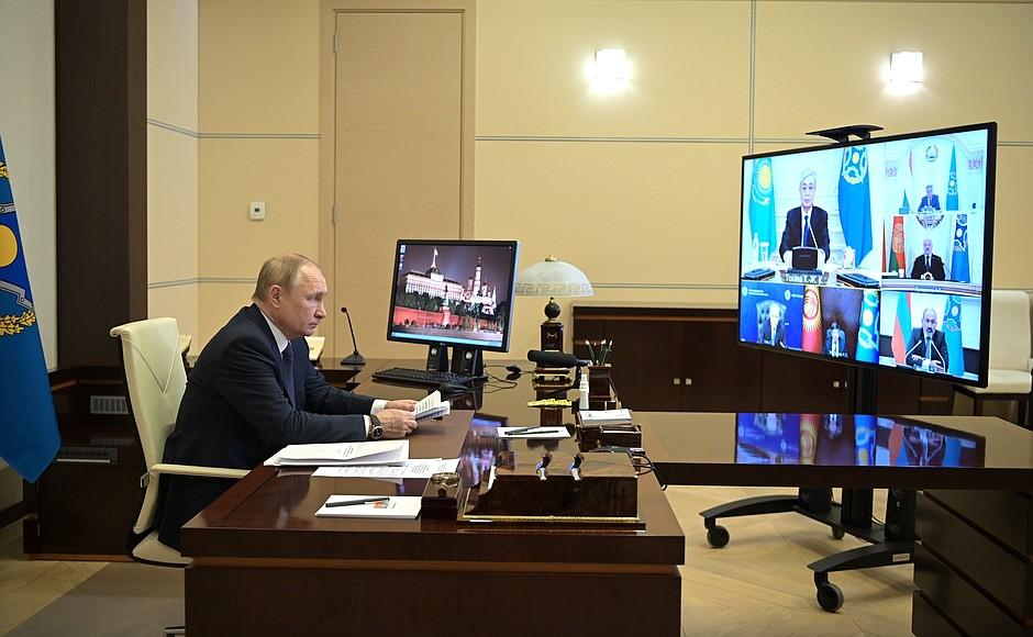 Переговоры ОДКБ, пресс-служба Кремля