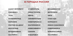 Минобороны РФ, парады в городах