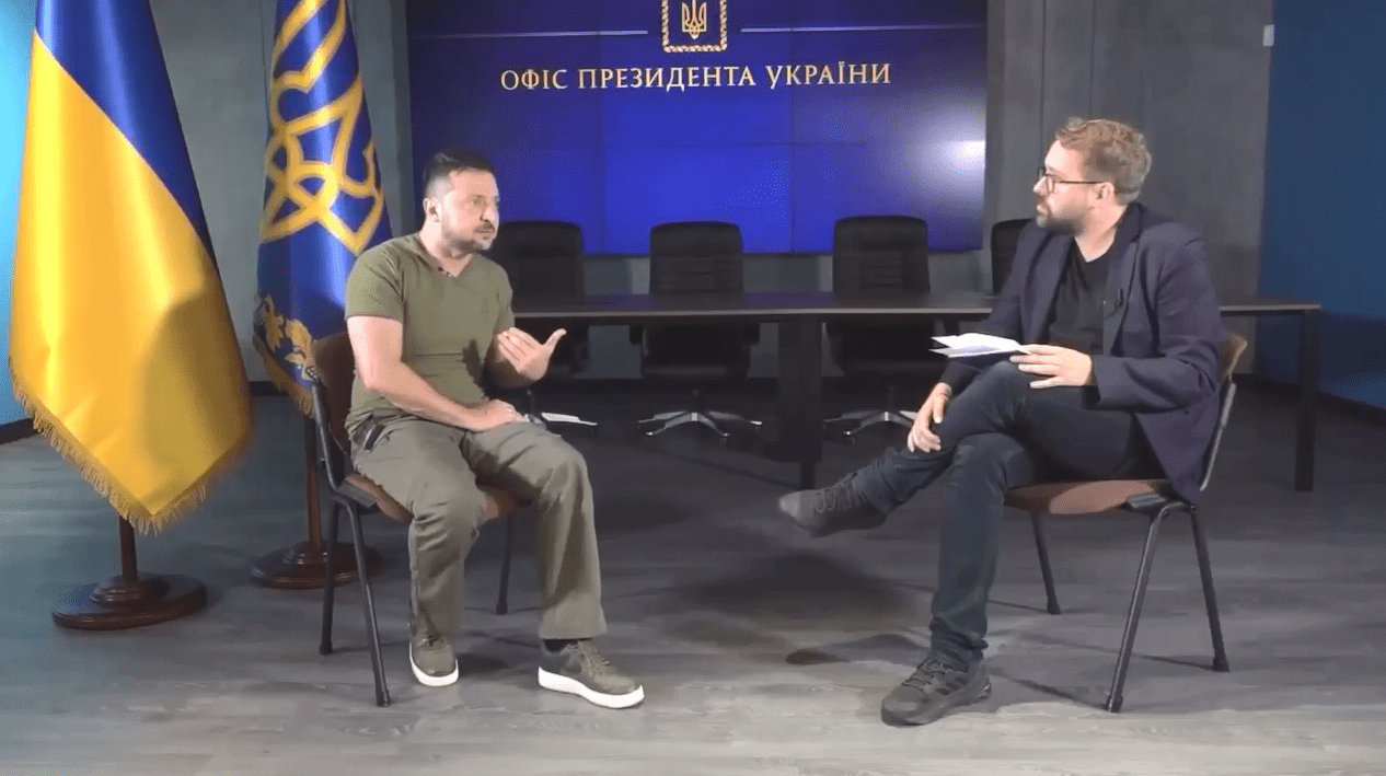 Зеленский, интервью Bild