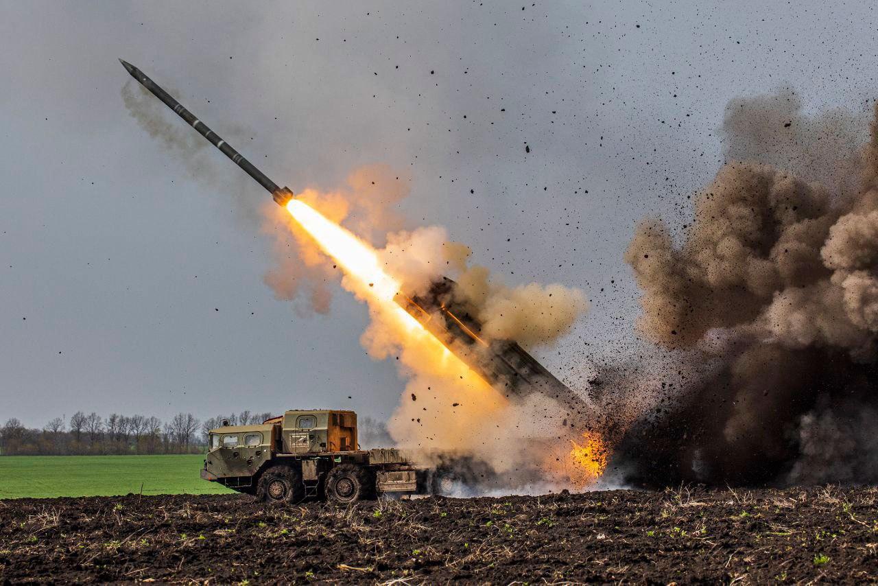 РСЗО, пуск ракет, Минобороны