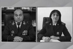 Генпрокурор республики Сергей Горенко и его заместитель Екатерина Стегленко