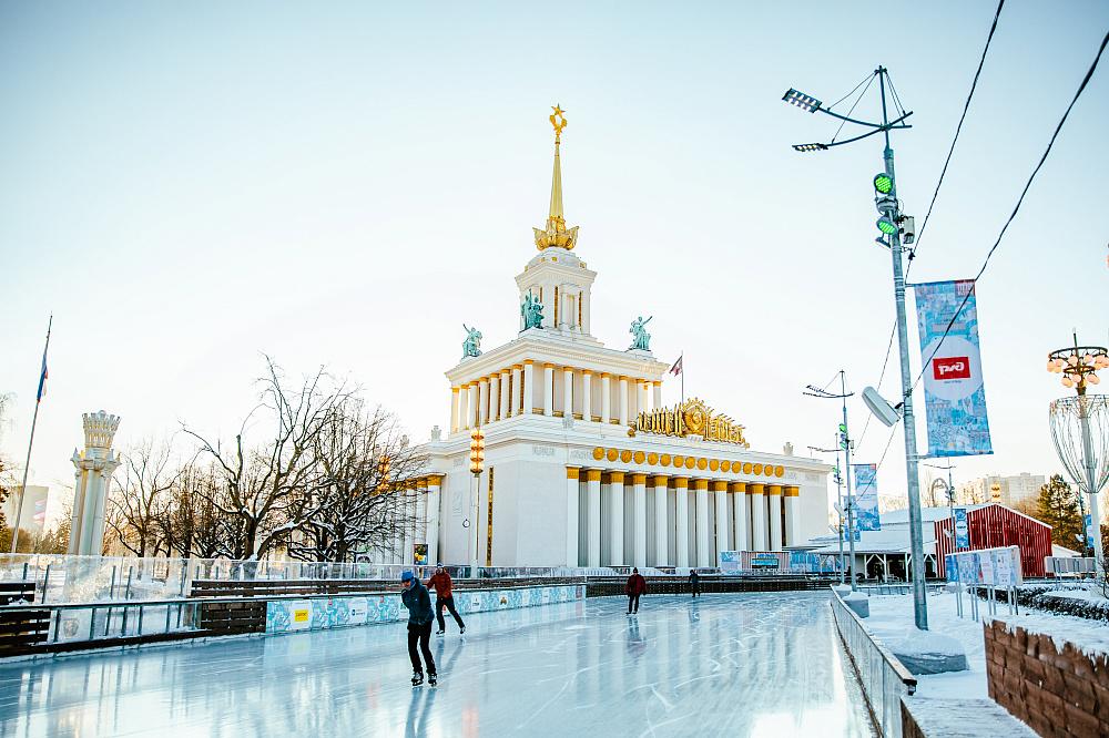 Каток ВДНХ, пресс-служба ВДНХ