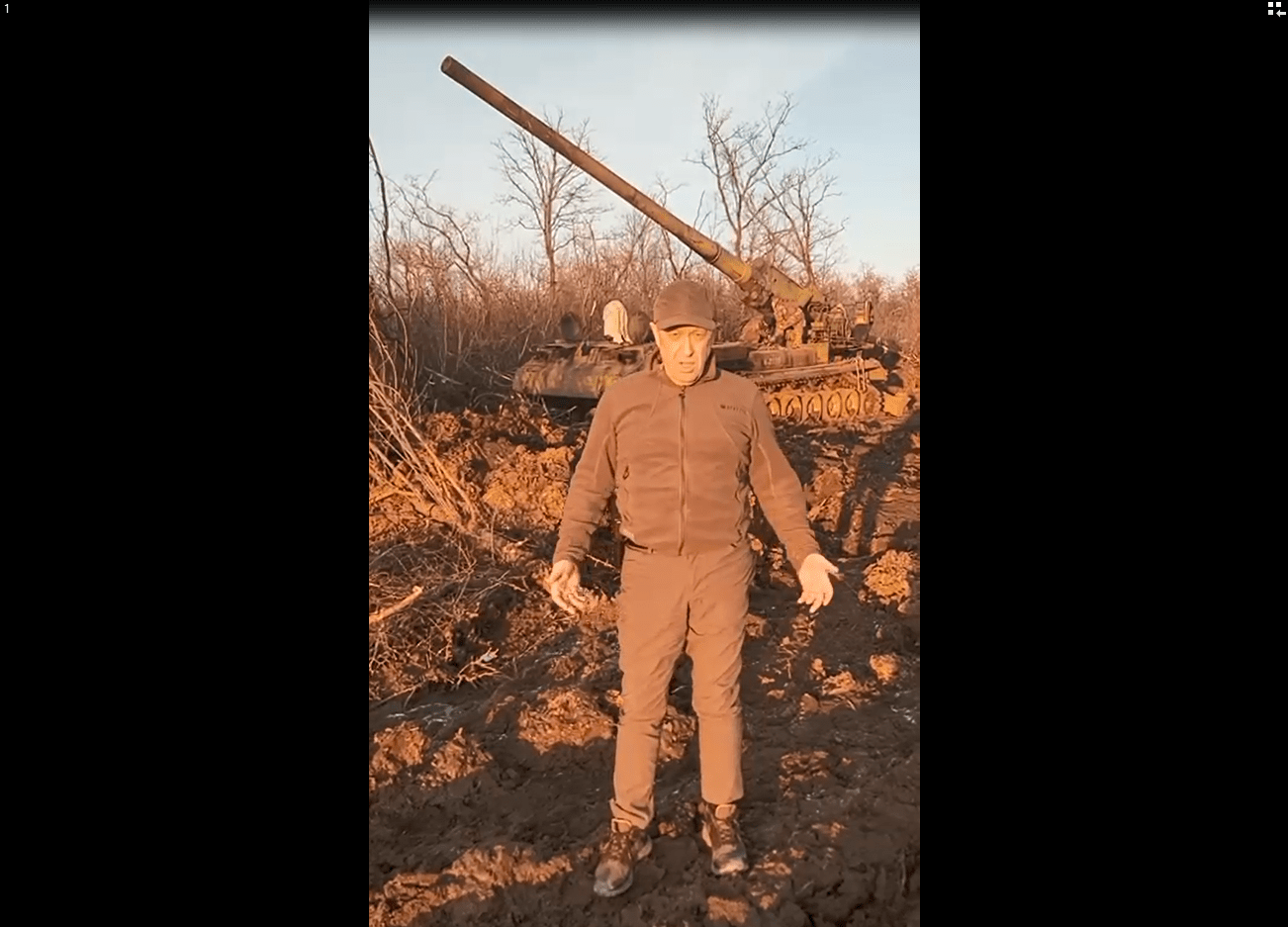Пригожин в Бахмуте