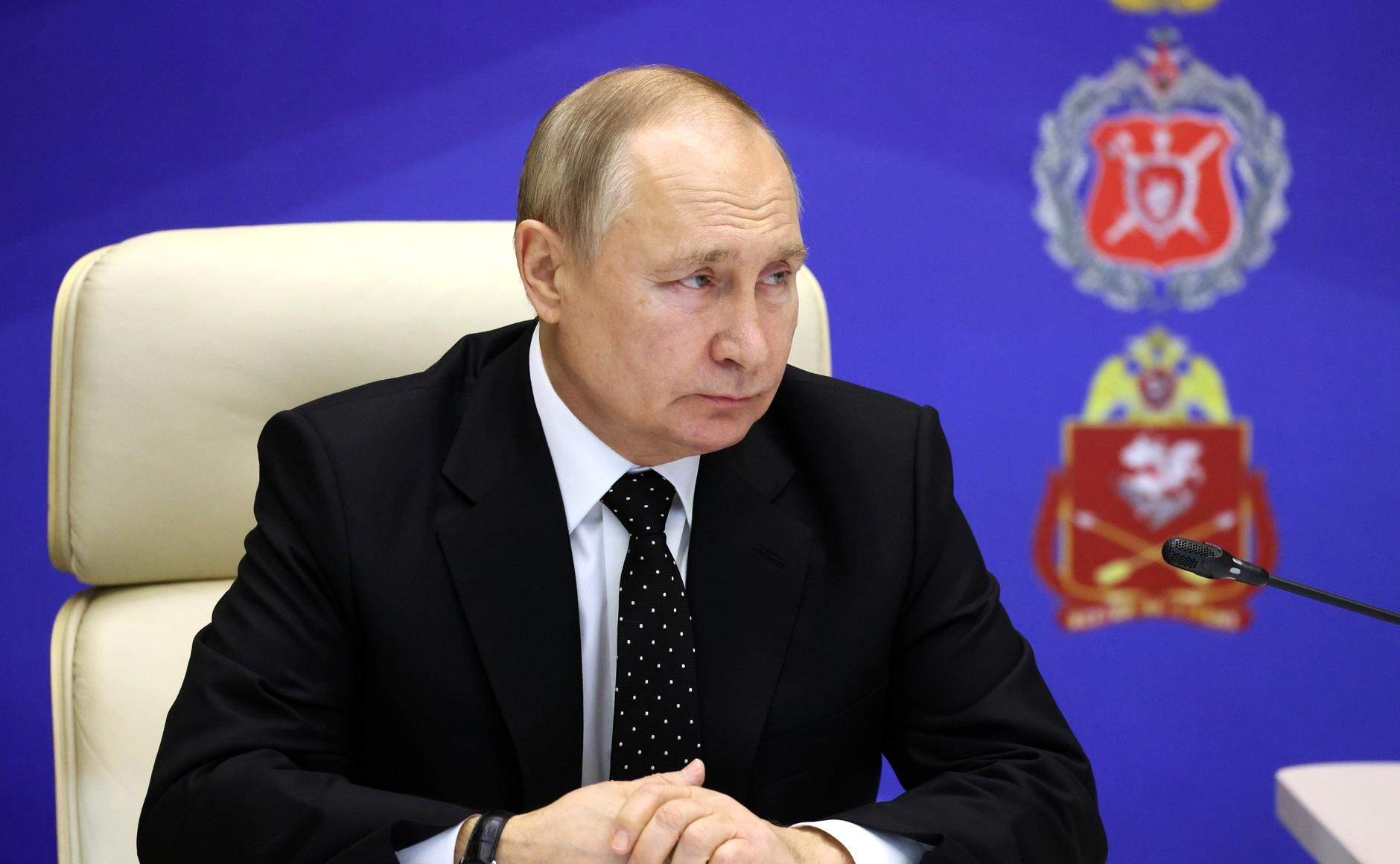 Путин в штабе управления СВО