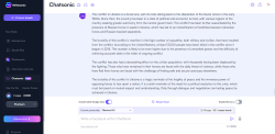 Нейросеть Chatsonic в ответ на вопрос Tochka Zрения о том, чем завершится конфликт на Украине