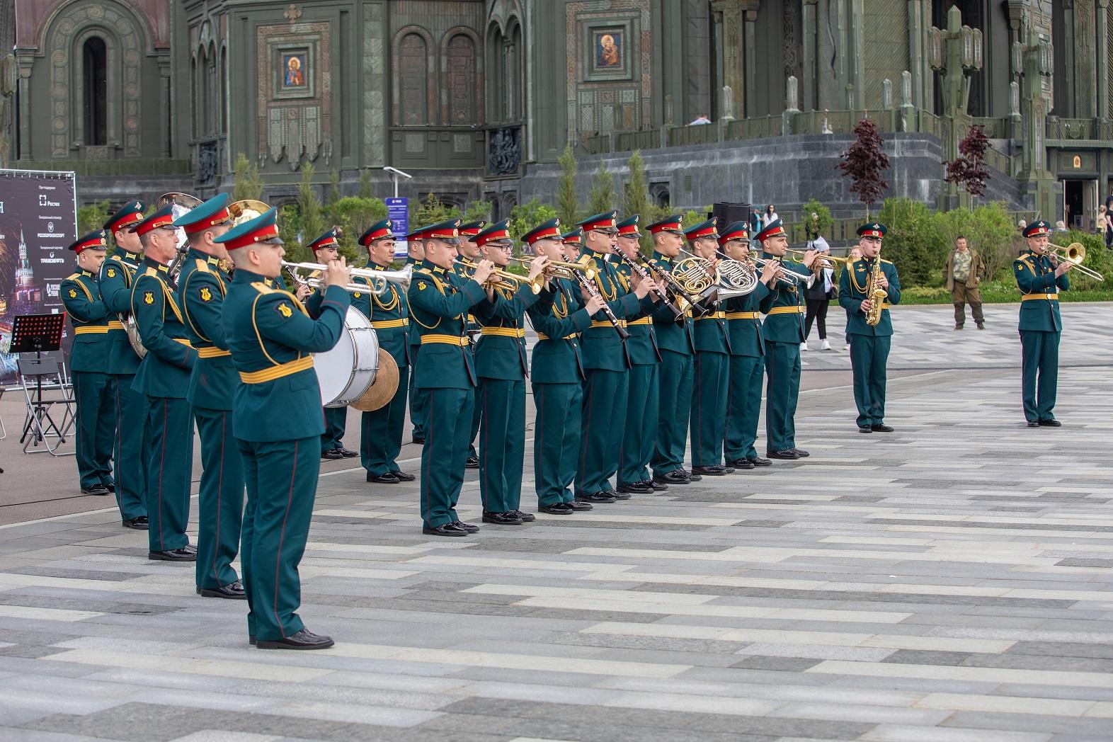 оркестр 147-й автобазы Минобороны, пресс-служба Спасской Башни