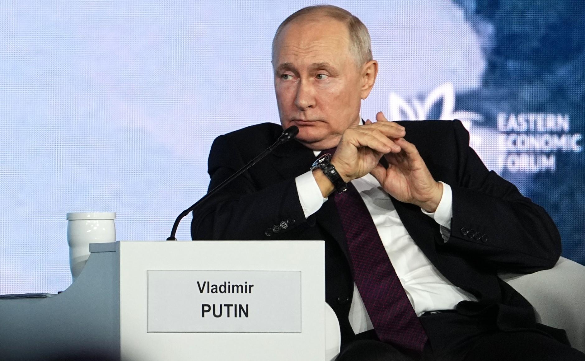 Путин, ВЭФ-2023, фото Александр Вильф, РИА «Новости»\ пресс-служба Кремля