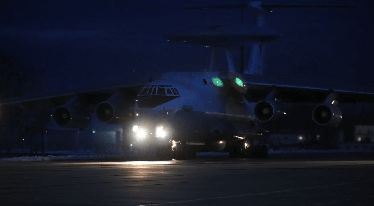 Самолёт ДРЛО Ил-76М, А-50, скриншот Tochka Zрения