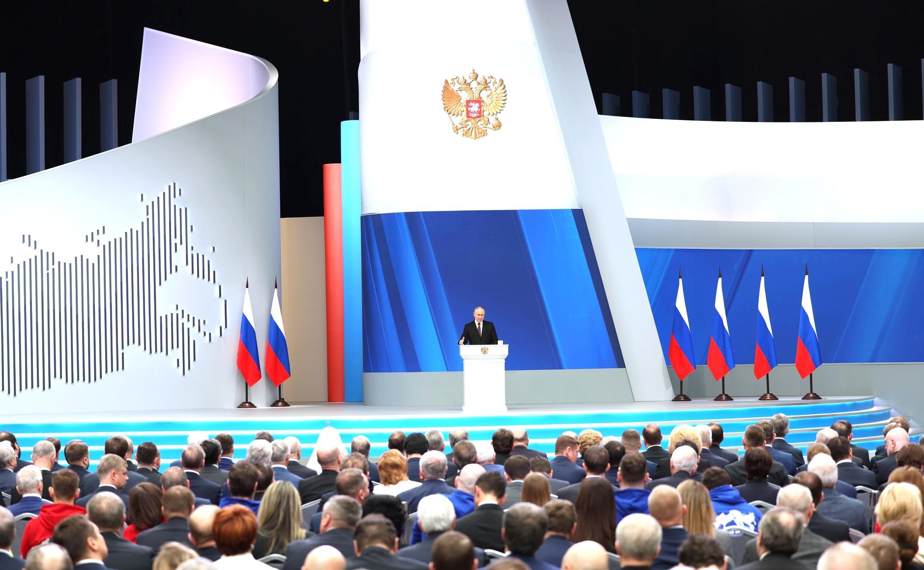 Послание Путина 2024, пресс-служба Кремля
